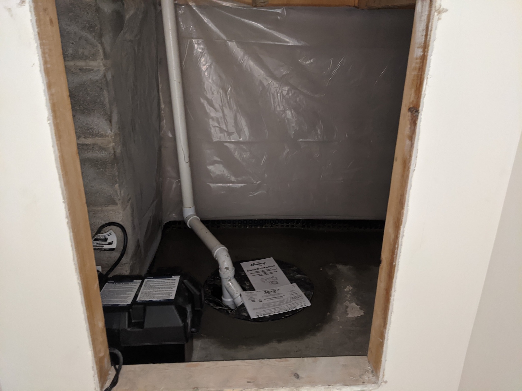 Discharge Routing & Backup Wiring