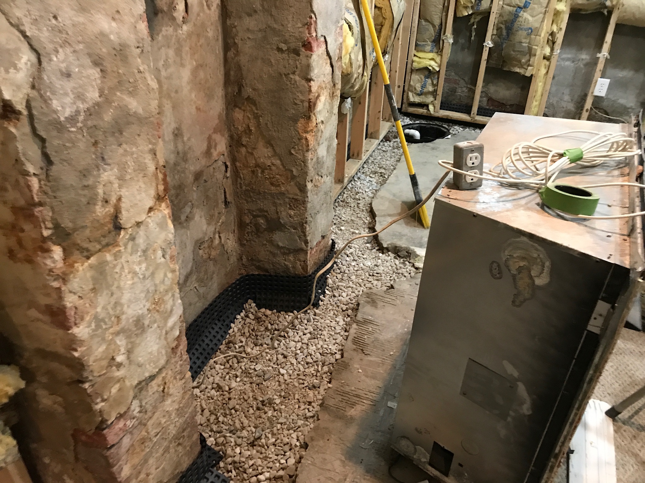 Sump pump failure diagnosed and resolved in a Maryland basement