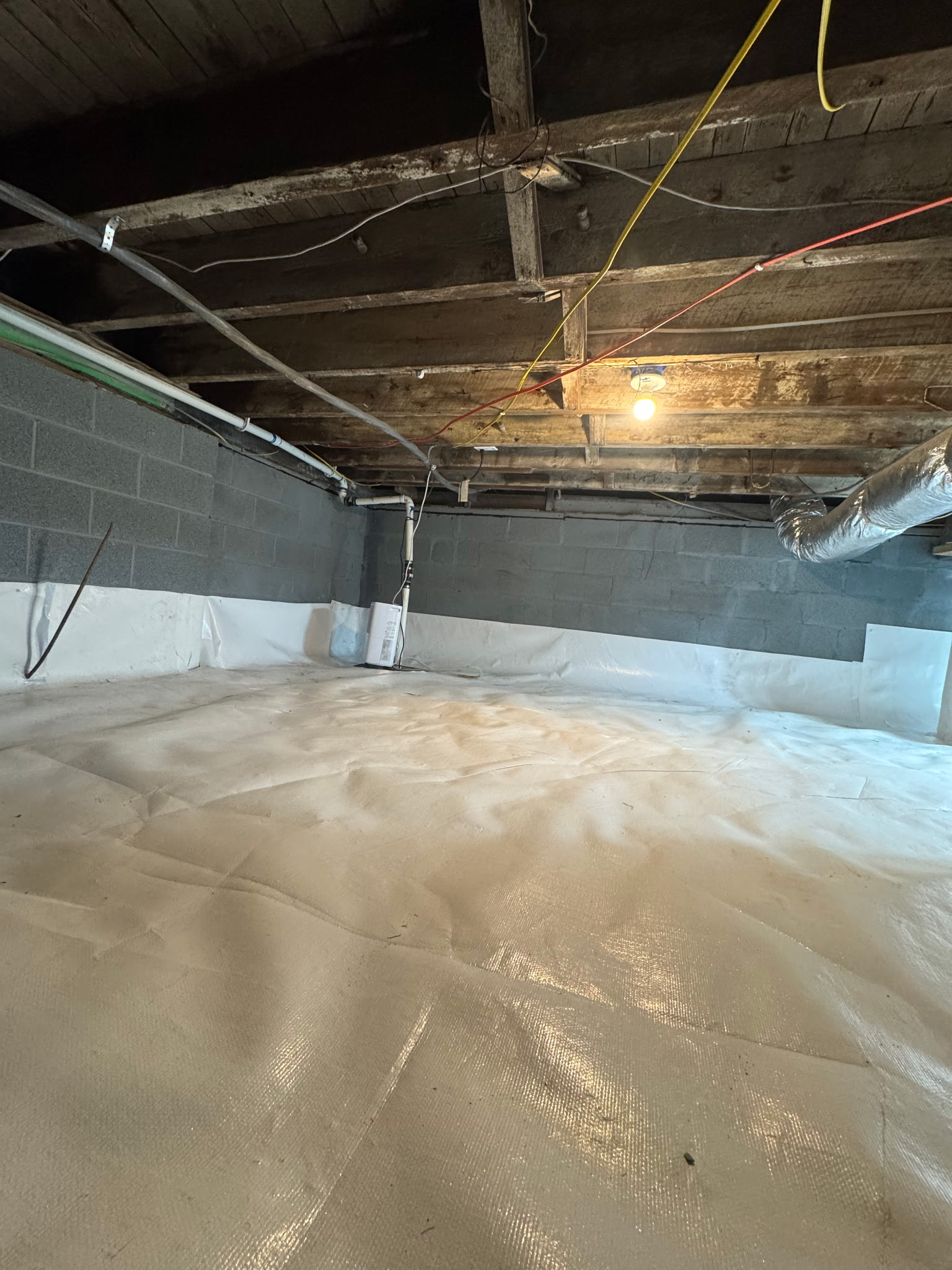 Vent Sealing & Dehumidifier Install