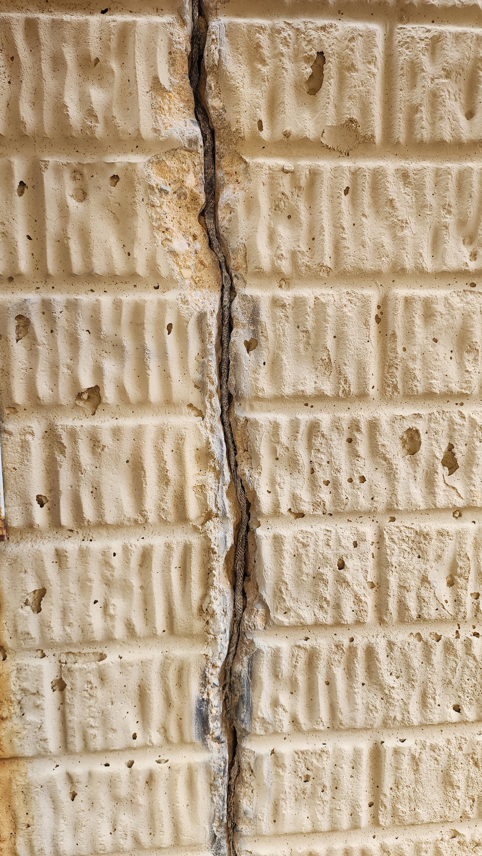 Bowing basement wall in a Maryland home
